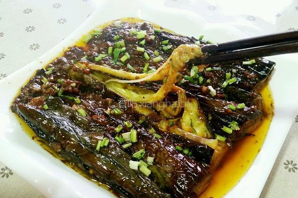 酱扒茄子的做法图解12