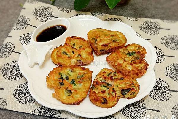 土豆胡萝卜饼