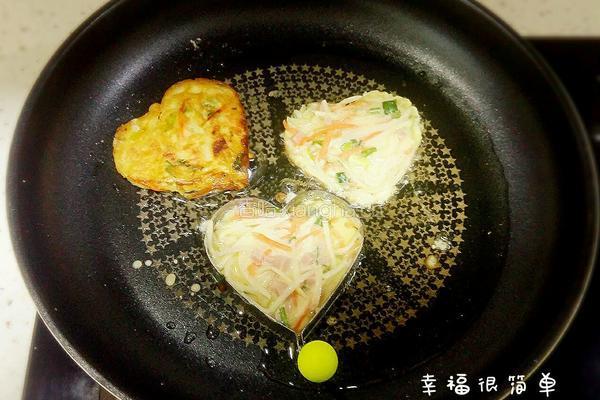 土豆胡萝卜饼的做法图解7