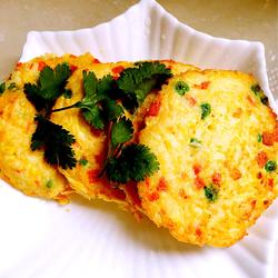 杂粮米饭饼的做法[图]