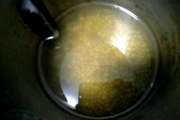 香甜绿豆沙的做法图解3