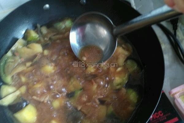 东北土豆炖茄子的做法图解7