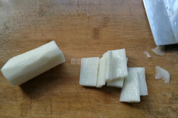芝麻桂花山药片的做法图解2