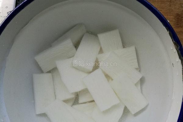 芝麻桂花山药片的做法图解3