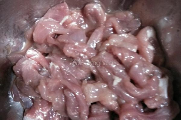 青椒肉丝的做法图解3