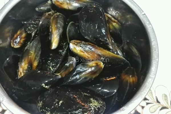 白灼海虹的做法图解1