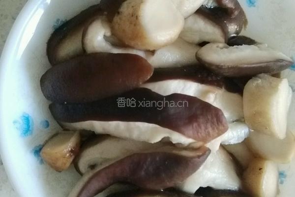 菜心扒香菇的做法图解6