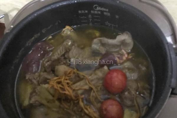 虫草花煲老鸭汤的做法图解8