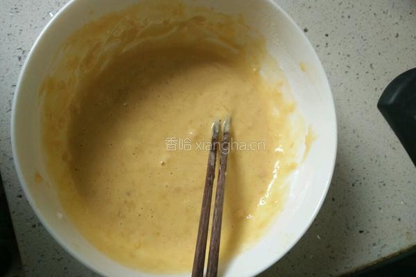 香蕉煎饼的做法图解2