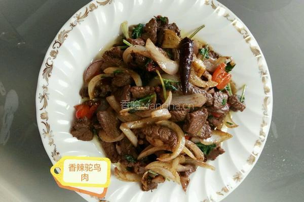 香辣驼鸟肉的做法图解13