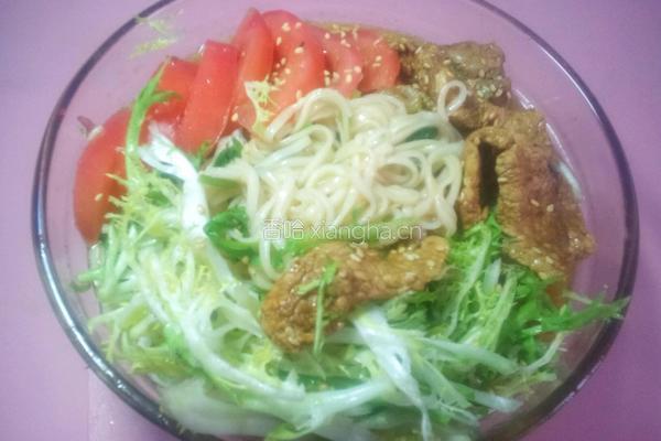 大肉汤面的做法图解12
