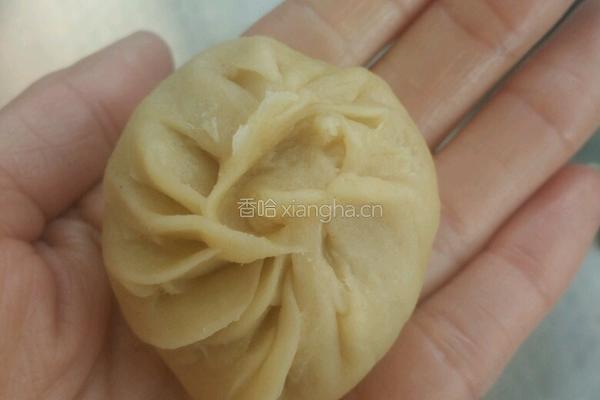 千层油酥豆沙卷的做法图解4
