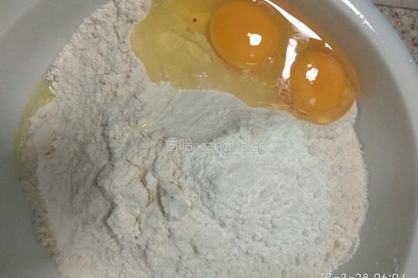 韭菜煎饼卷的做法图解2