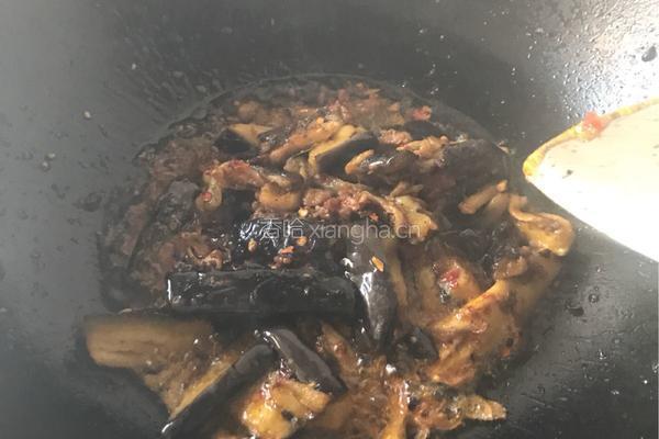 肉沫茄子的做法图解3
