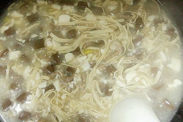 血豆腐汤的做法图解15