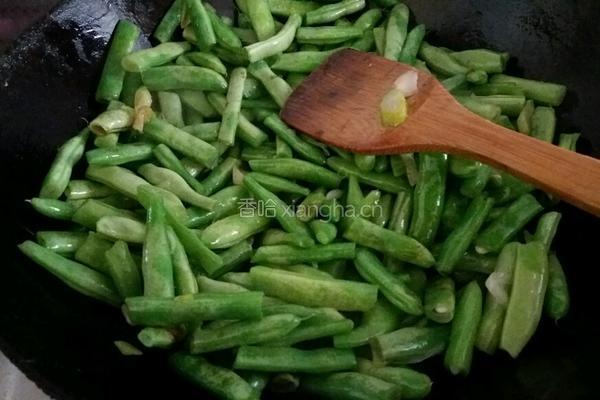 蚝油四季豆的做法图解3