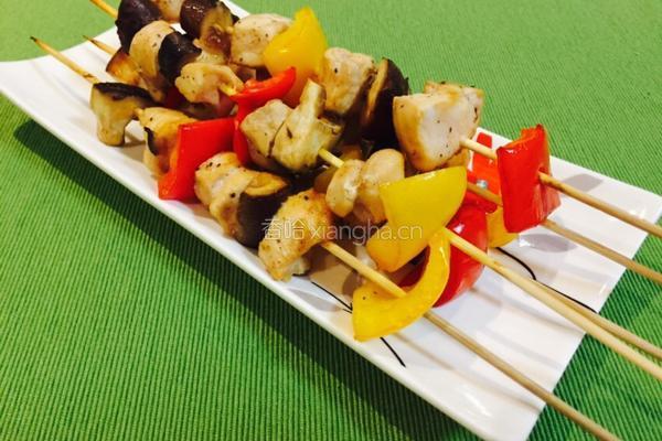 烤鸡肉串的做法图解10