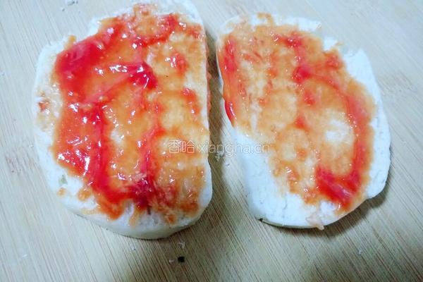 馒头片披萨的做法图解4