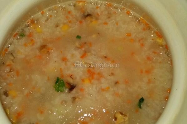 香菇瘦肉粥的做法图解7