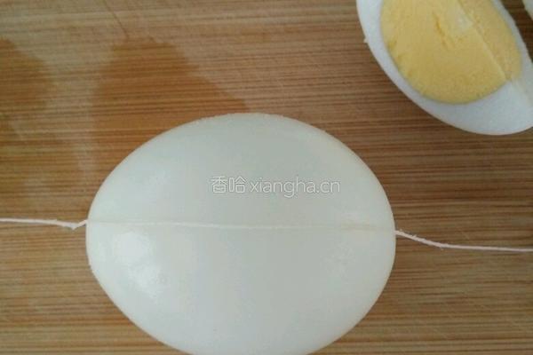手撕葱拌鸡蛋的做法图解3