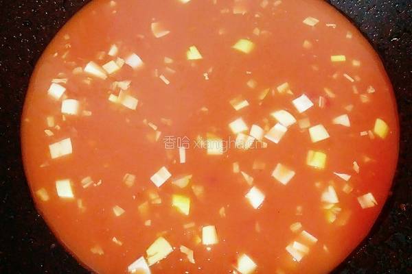 茄汁豆腐的做法图解6