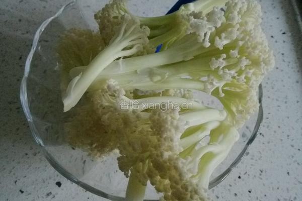 番茄菜花的做法图解1