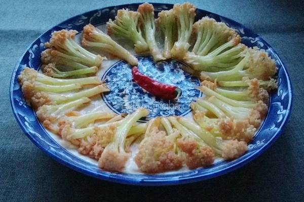 番茄菜花的做法图解6