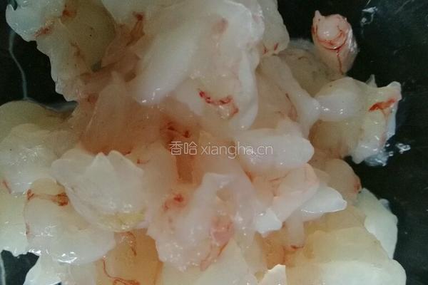 玻璃翠烩虾仁的做法图解7