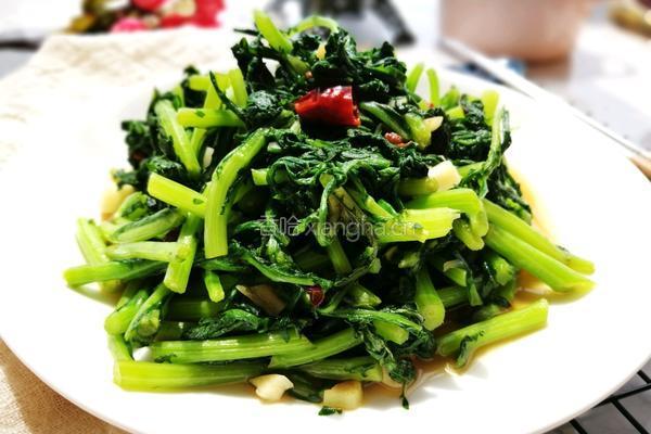 清炒茼蒿的做法图解7