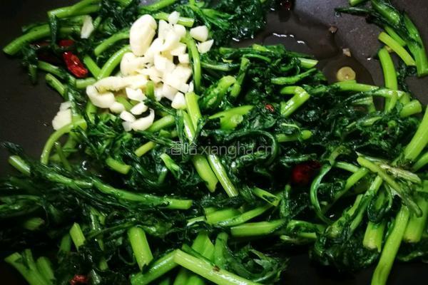 清炒茼蒿的做法图解6