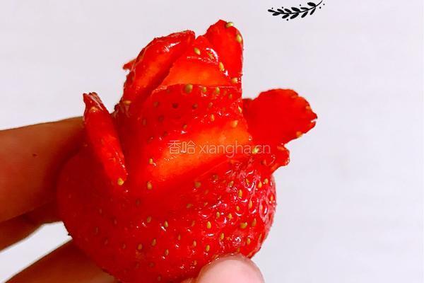 草莓花的做法图解3