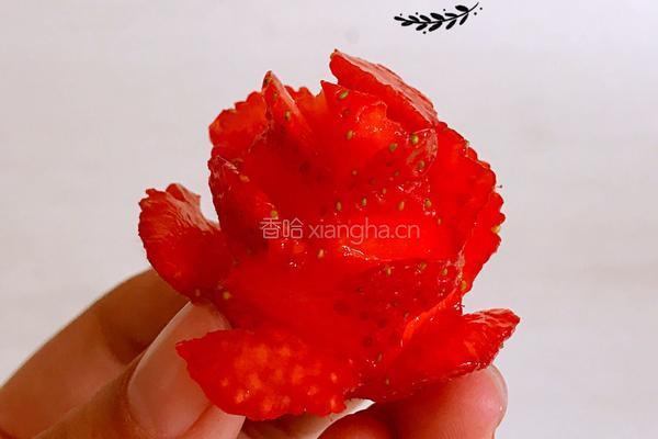 草莓花的做法图解4