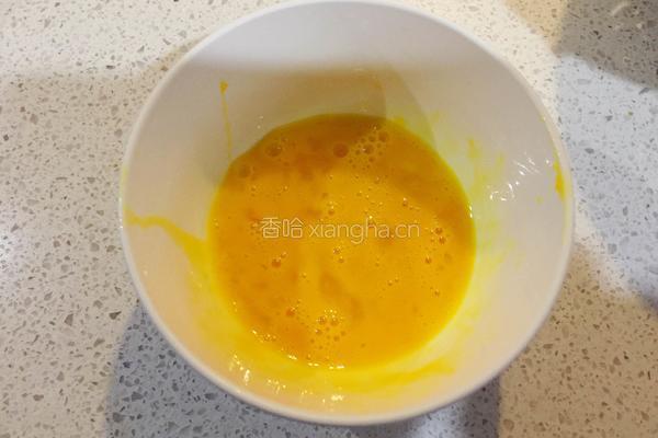 蛋皮蓬蒿菜的做法图解2