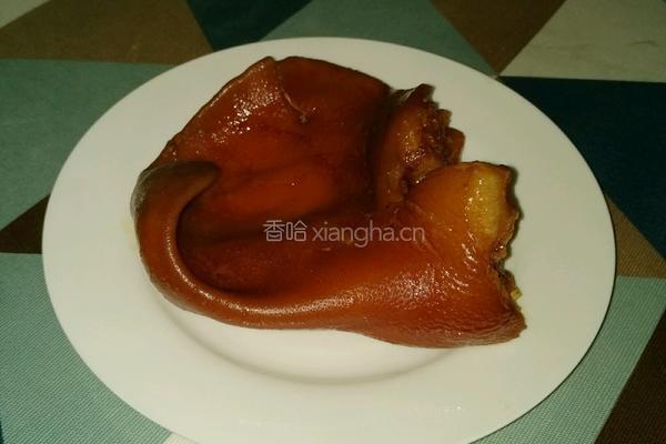 卤猪耳朵的做法图解6
