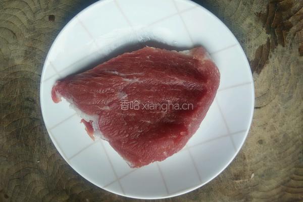 苦瓜肉丝的做法图解1