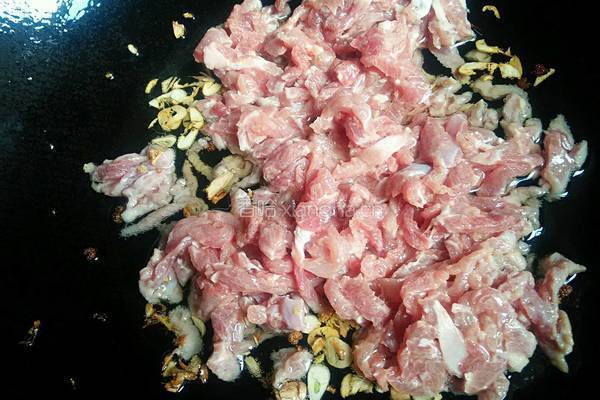 苦瓜肉丝的做法图解8