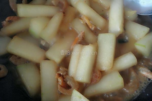 海米烧冬瓜的做法图解7