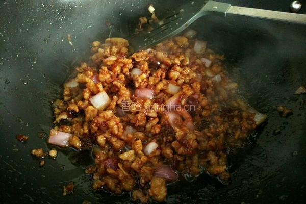 肉酱炒饭的做法图解8