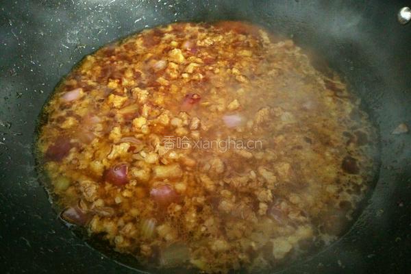 肉酱炒饭的做法图解9