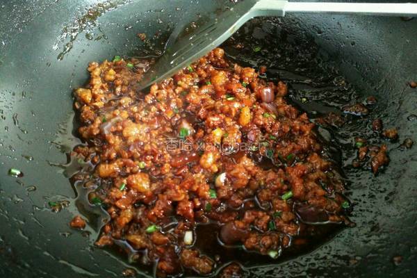 肉酱炒饭的做法图解12