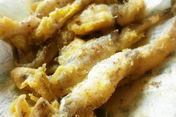 酥脆椒盐豆腐鱼水潺的做法图解8