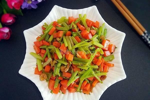 时蔬小炒的做法图解6