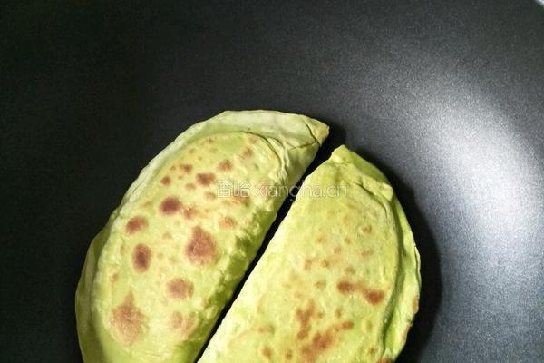 菠菜面韭菜盒子的做法图解17