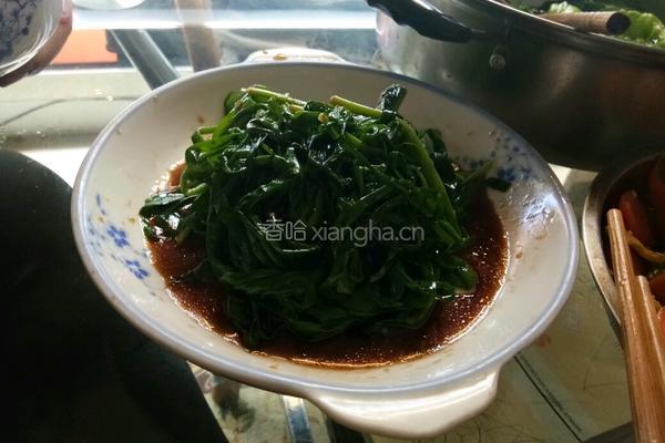 家常菜烫韭菜的做法图解3