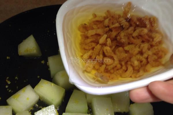 海米烩冬瓜的做法图解7