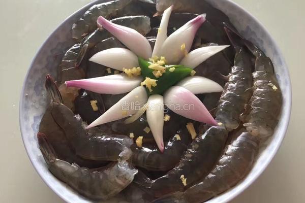 自助烧烤——蒜蓉虾的做法图解2