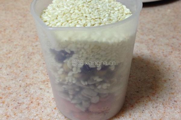 营养米糊的做法图解1