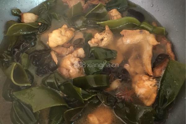 红烧五花肉+鸡翅的做法图解5
