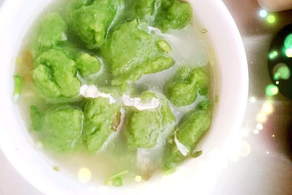 芹菜面疙瘩