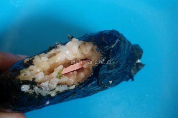 三角紫菜包饭的做法图解8